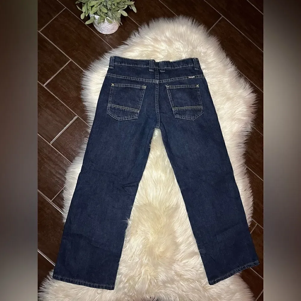 Wrangler blue jeans